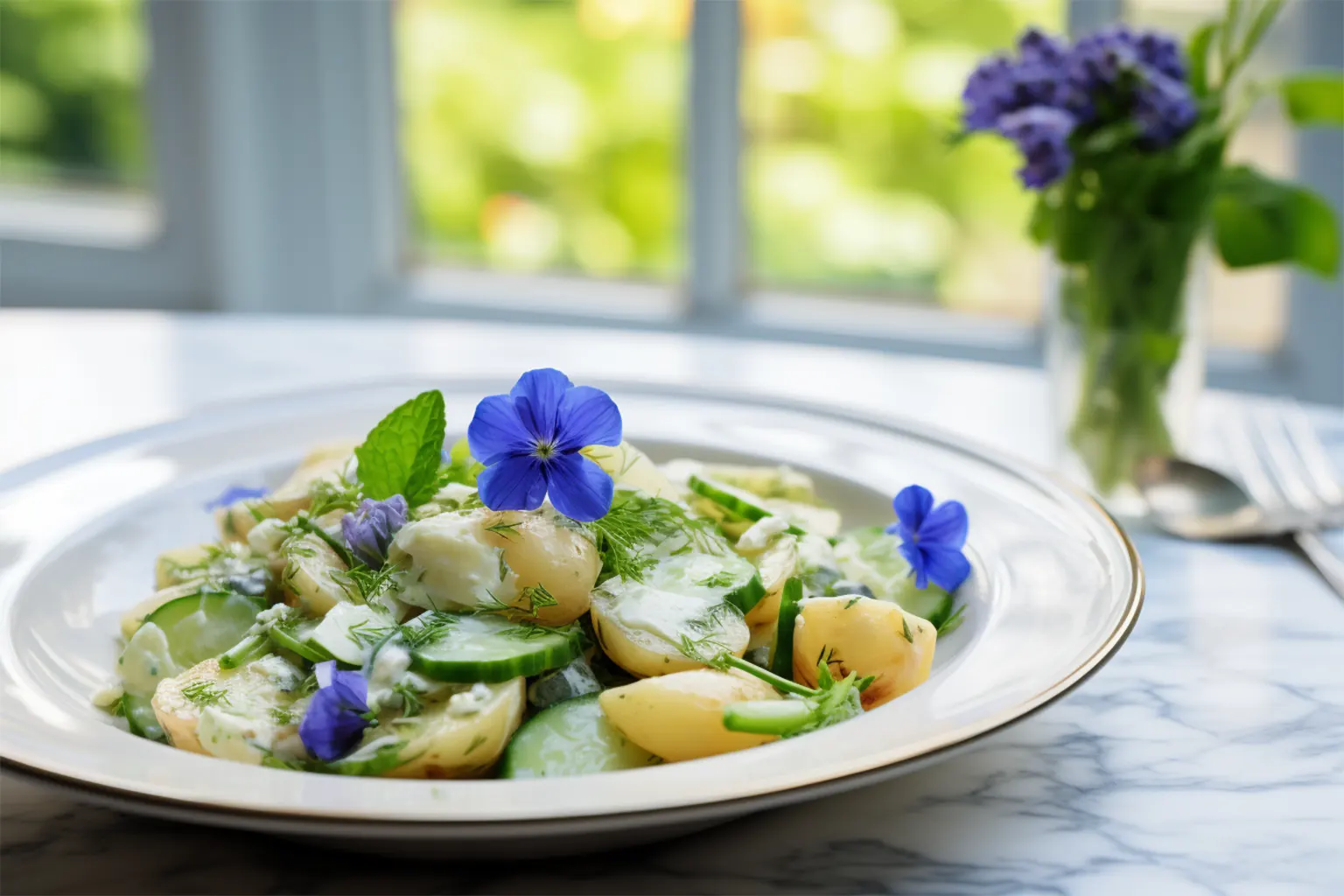 Potato-Cucumber-Ragout