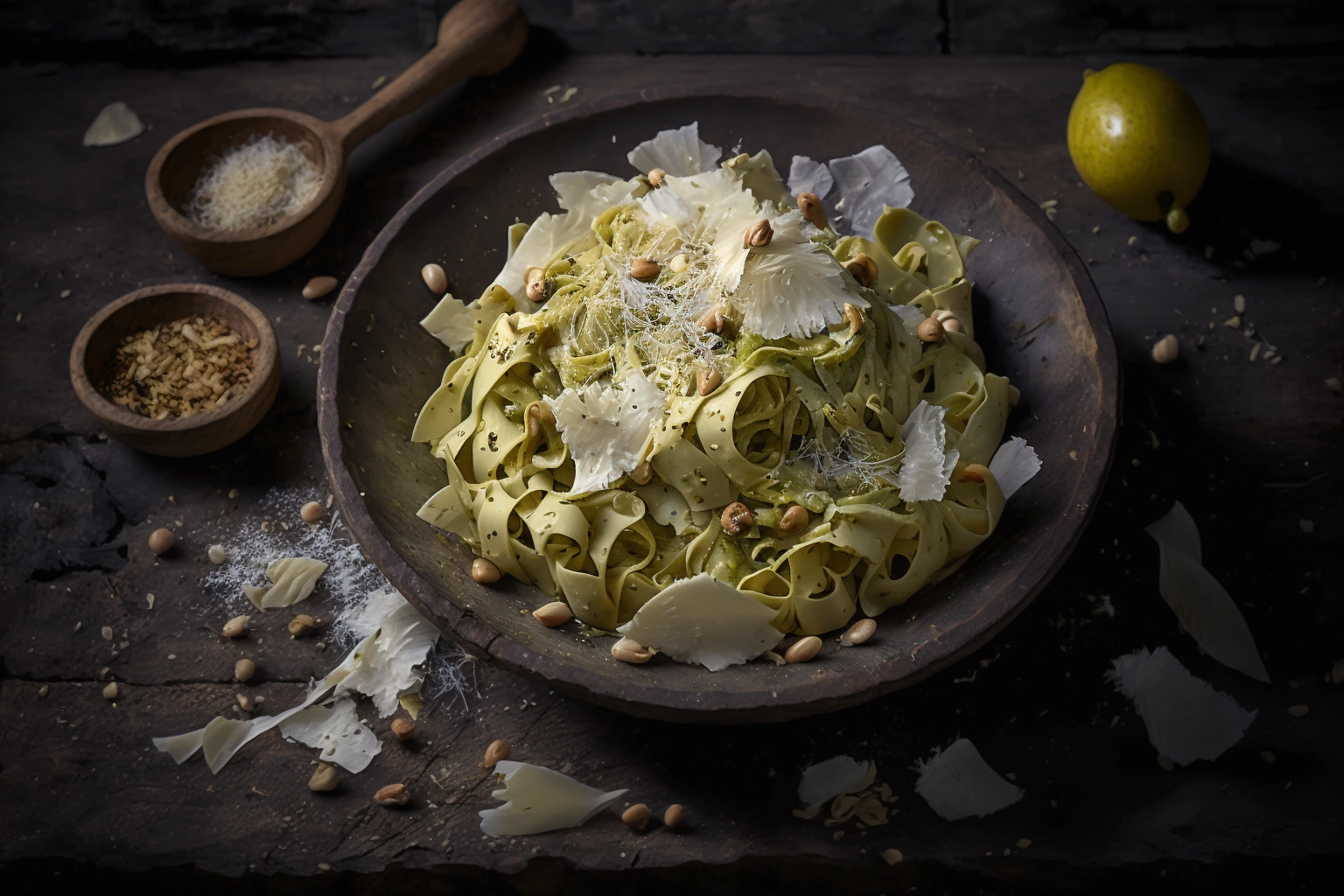 Steinpilz-Tagliatelle mit Spitzkohl