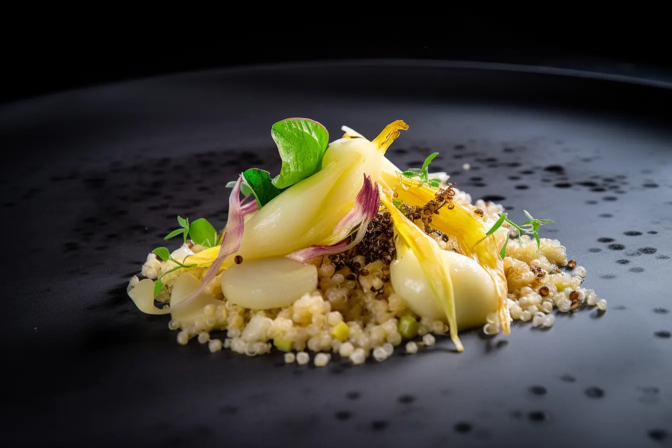 Zwiebel-Orangen-Couscous mit Kohlrabigemüse